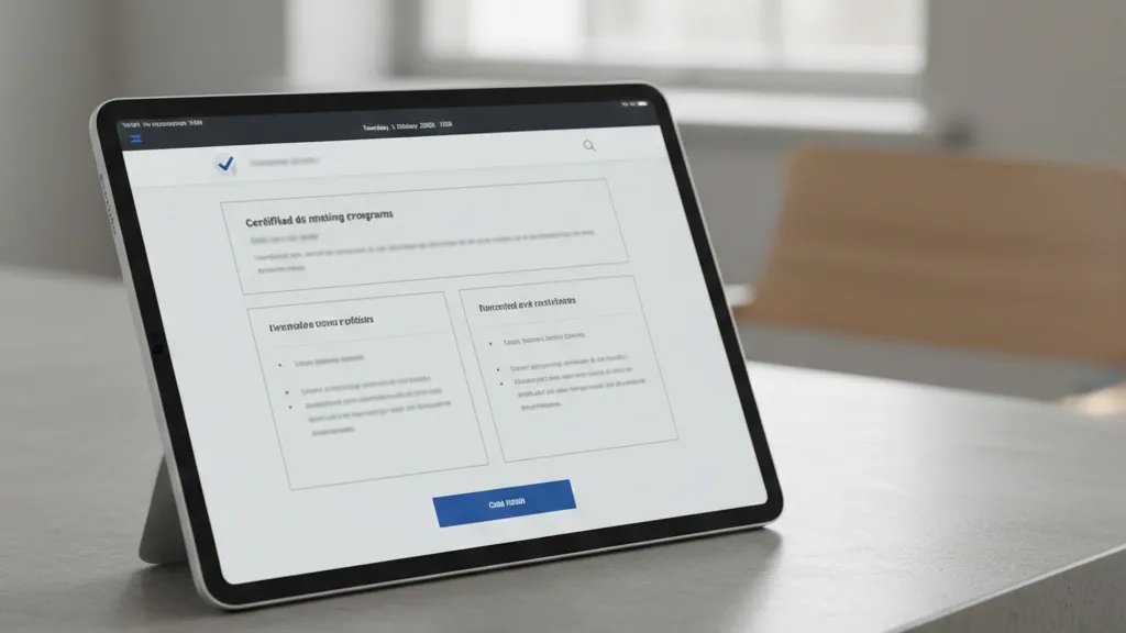 Vérifier la reconnaissance officielle d’une formation avant de s’inscrire