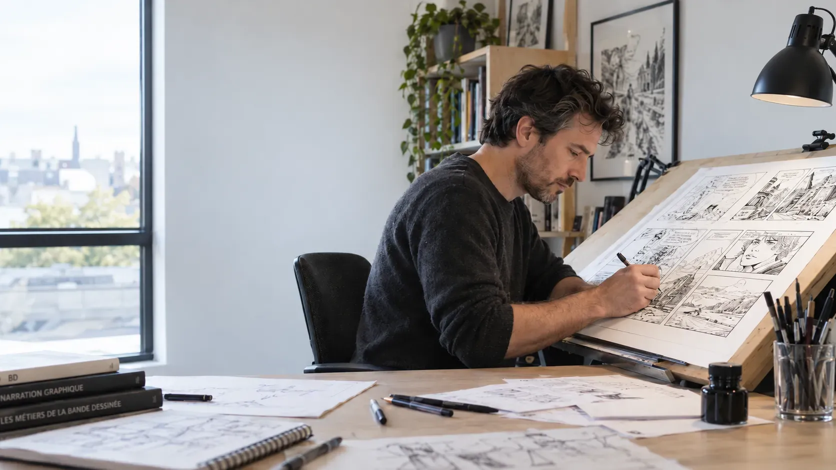 Image Dessinateur-auteur de BD