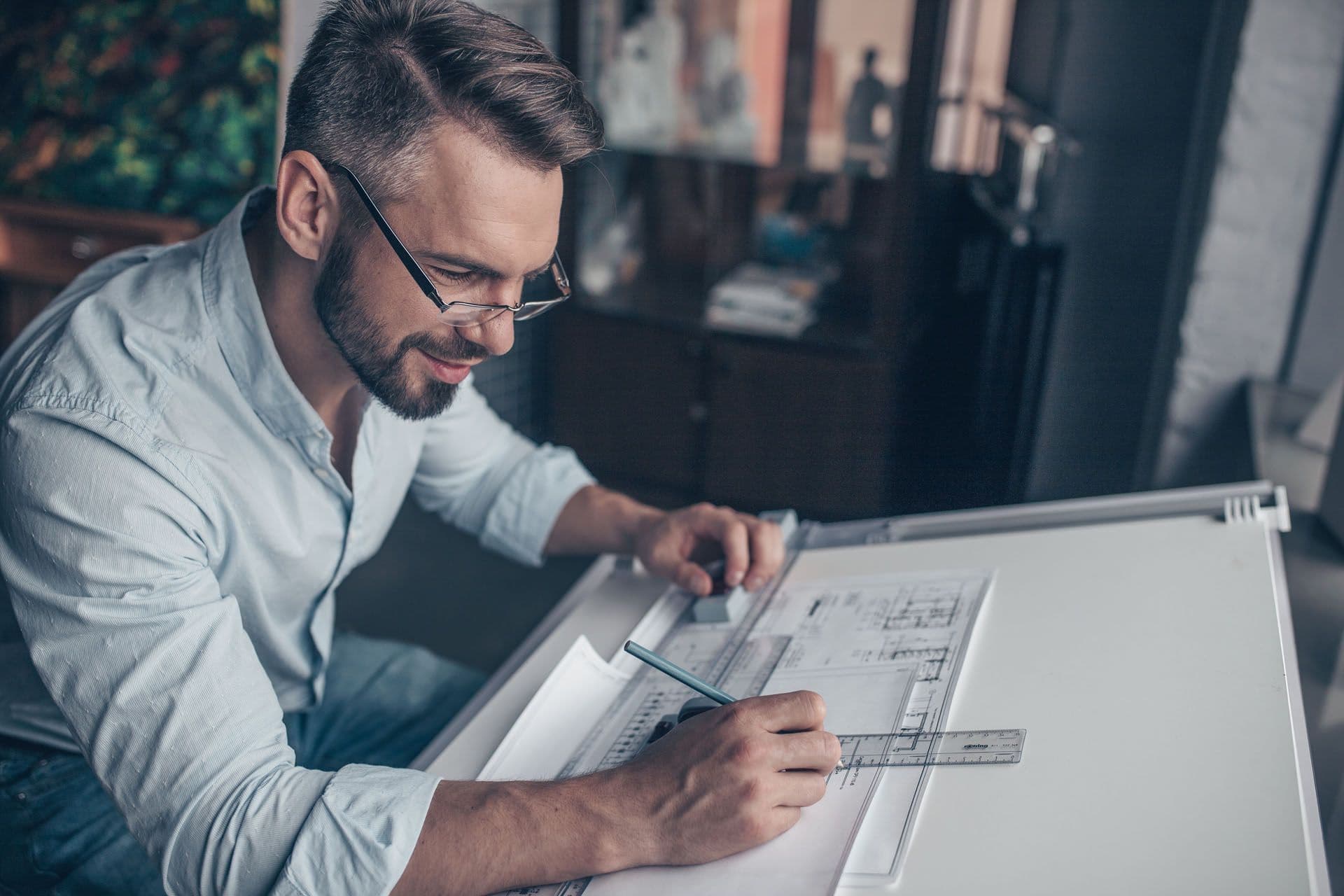 Profession Dessinateur en bâtiment image